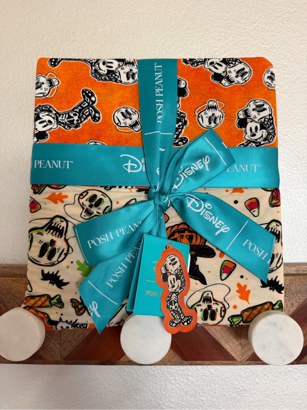 Disney x Posh Peanut Tricks or Treats Halloween Mickey Candy Print Patoo
